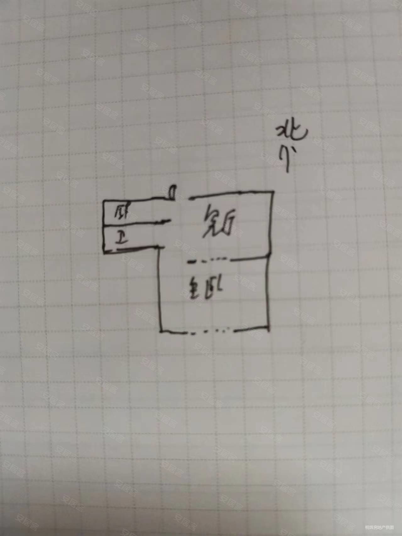 新集安居小区1室1厅1卫50㎡南北23万