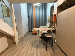 东莞莞城罗沙地铁口可押一付一 卓越中环复试一房一厅 温馨舒适定制大衣柜出租房源真实图片