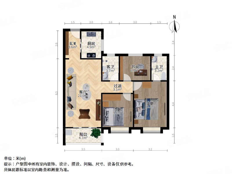 绿地天空树户型图图片