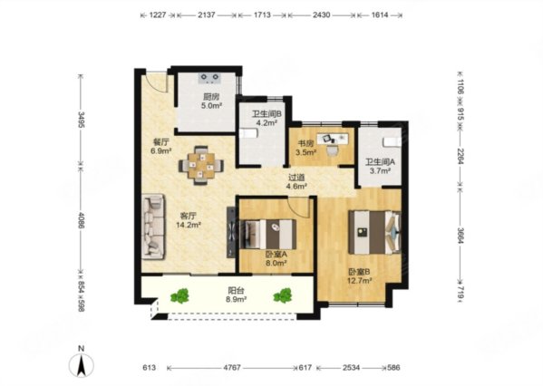 27平米-嘉兴安居客