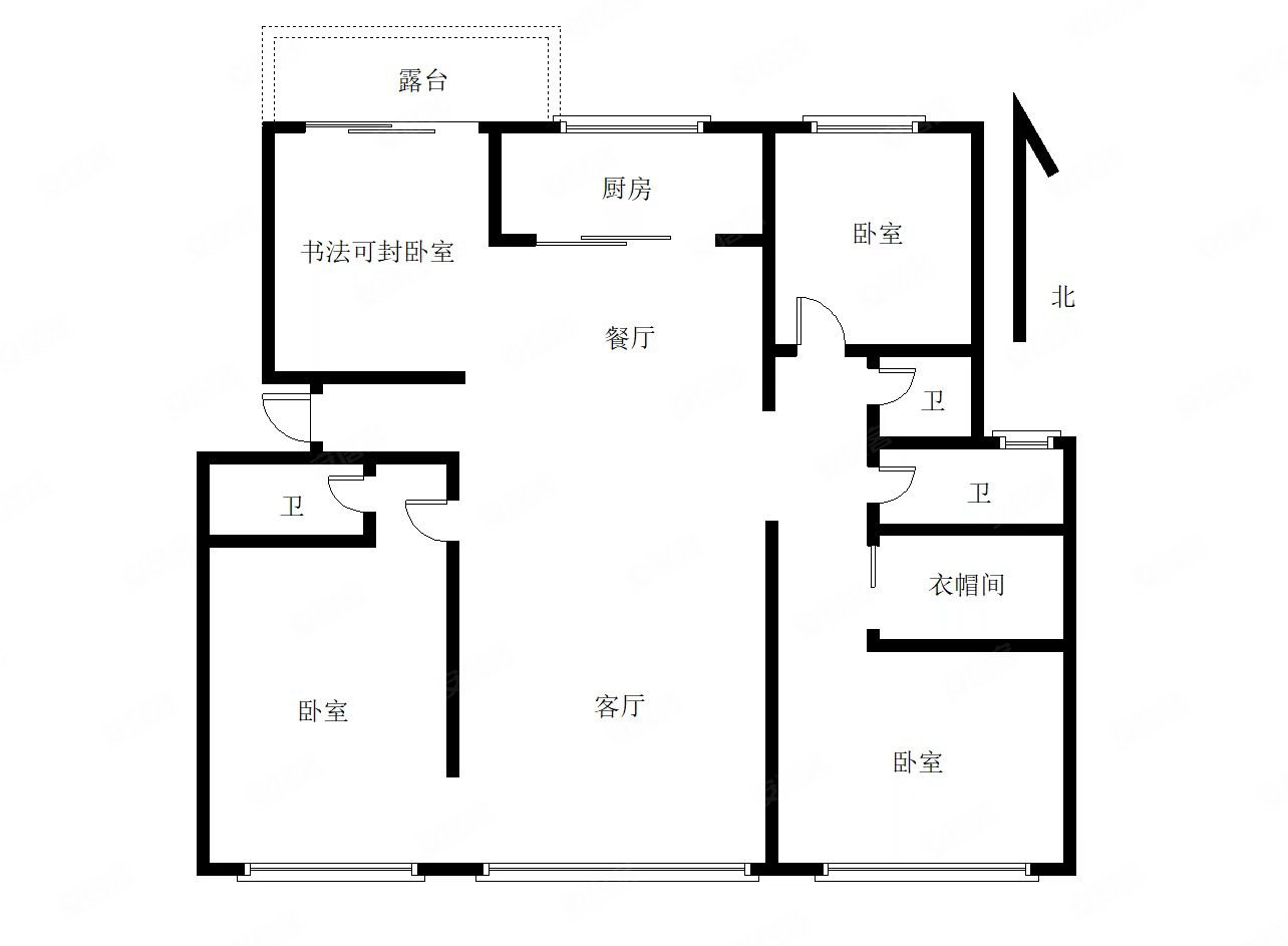 一套~,上善颐园含芳苑二手房,370万,4室2厅,3卫,170平米-廊坊安居客