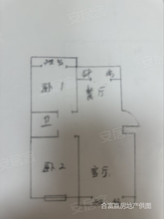 龙泉时代名居2室2厅1卫117㎡南北63万