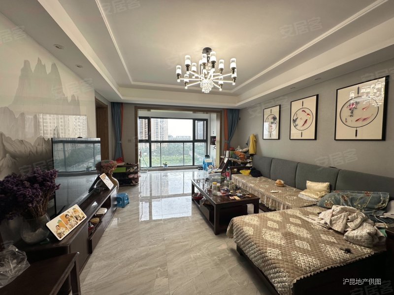 新螺蛳湾星湾俊园108平精装3房带车位和全屋定制家具115万
