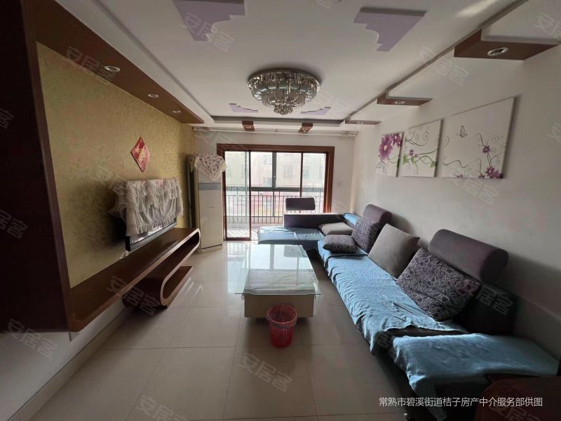 滨江花园精装两室装修保养好拎包入住随时看房