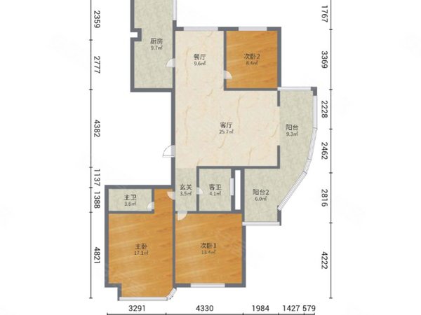 苏州常熟东南开发区湖畔现代城(二区)永旺隔壁 精装修三房 有钥匙