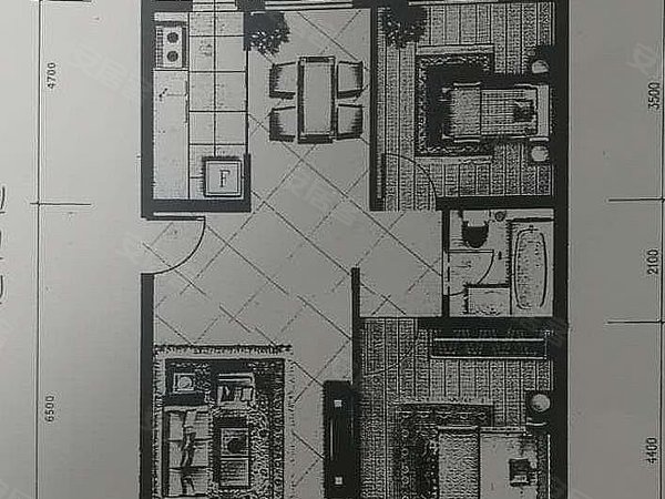 北京海淀温泉水岸家园荣耀 温泉水岸家园 2室1厅1卫 电梯房 精装