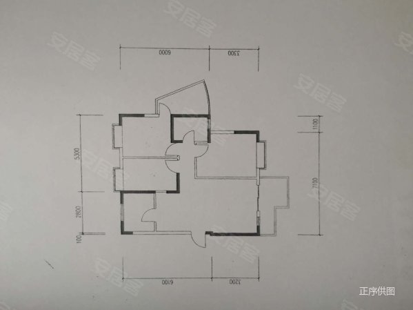 华都花园B区3室2厅2卫125.54㎡南北120万