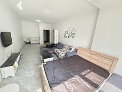 哈尔滨江北利民开发区地恒公寓，拎包入住，家具家电齐全，可押一付三，随时看房出租房源真实图片