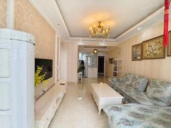 眉山东坡眉山东站城市之星中层13800元一年2室2厅1卫 精装全齐，3台空调出租房源真实图片