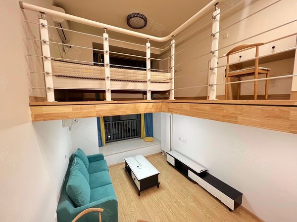 保利文化广场一期(商住楼)正弘汇公园茂旁 精装loft房冬直租无中介费