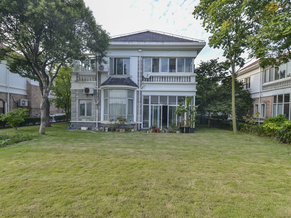 上海浦东张江东方别墅东方别墅|租客免佣| 独栋大花园房源采光好,南北