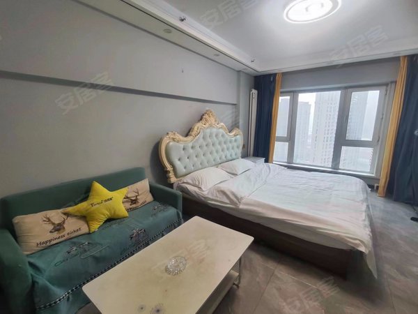 万达金爵万象旁精装一室 鸿鹏护考 随时看房,南岗租房-哈尔滨58安居客