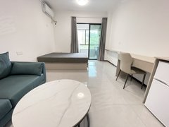 深圳宝安西乡西乡奋成雅苑小区阳台大单间带地下车库出租房源真实图片