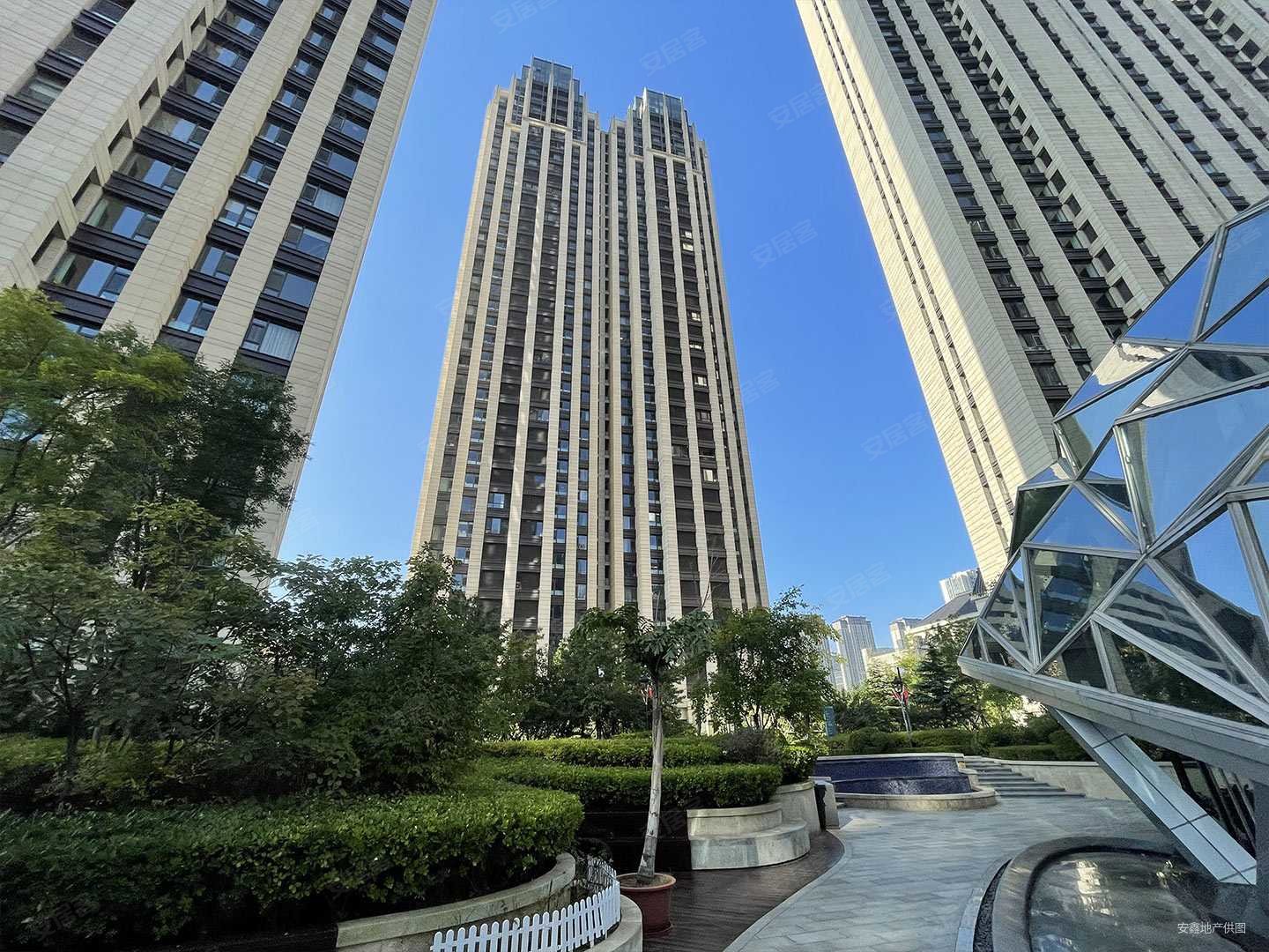 东港一梯一户高端小区紫御东方三室精装修采光视野超好房