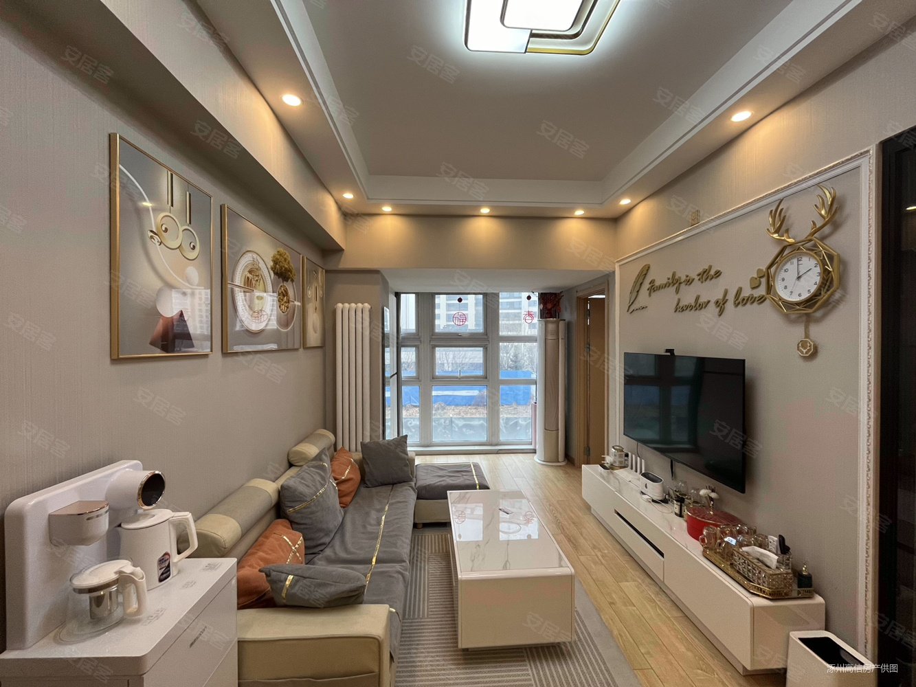 万科城际之光2室2厅1卫61.5㎡南北35万