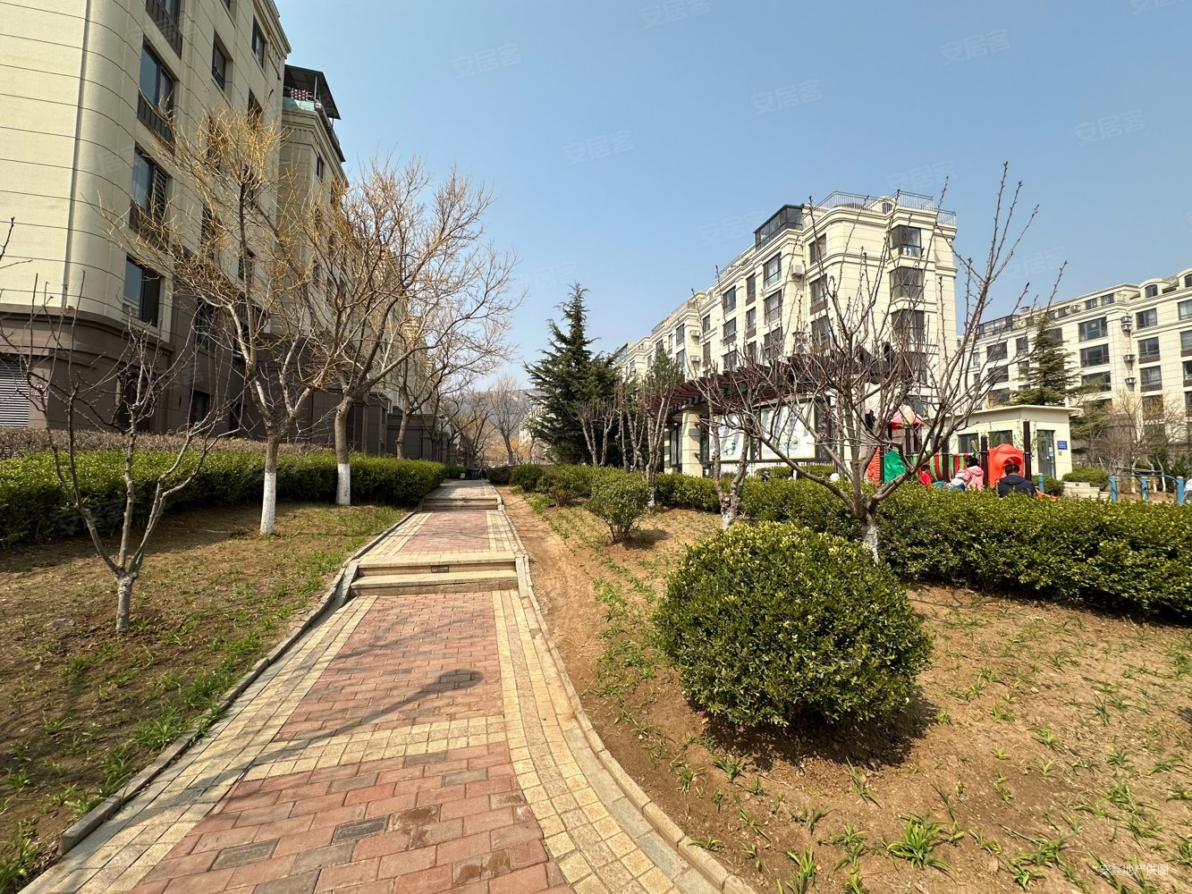 中冶蓝城一楼带花园2室南北通厅精装修采光好近车站