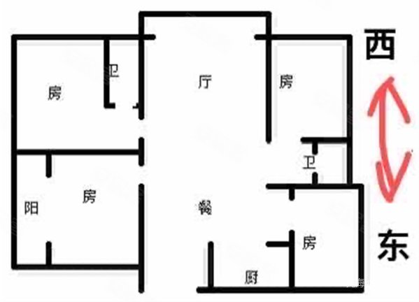 淮安人家4室2厅2卫139.5㎡南北115万