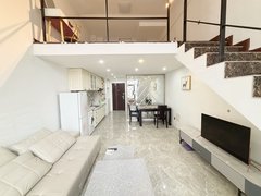 沈阳浑南奥体中心沿海国际 精装复式 近奥体万达 9号线100米 可短租可月付出租房源真实图片