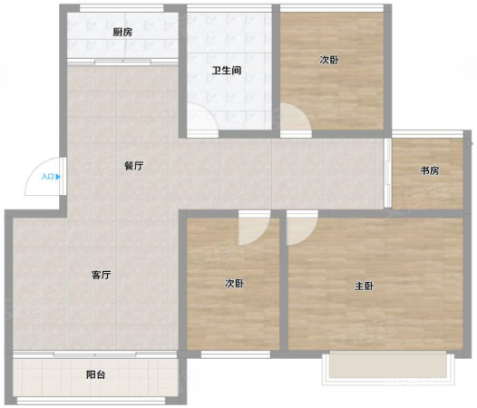 玉兰苑4室2厅1卫120㎡南30万