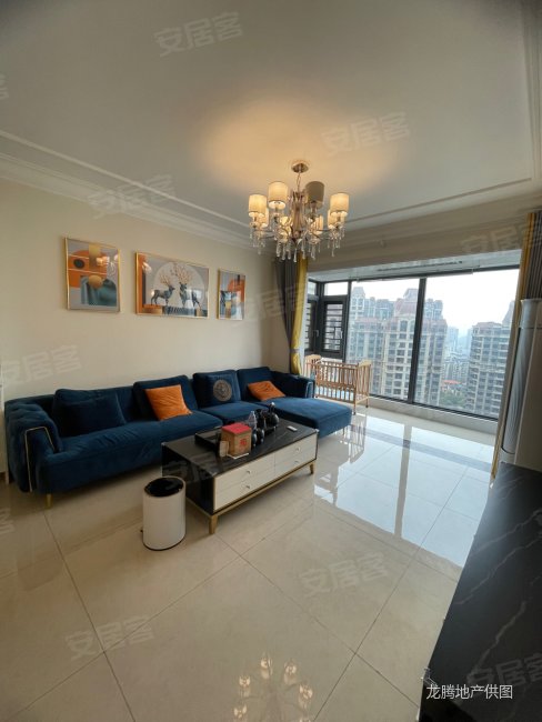 德润恒大御府三房两卫精装修全屋定制楼层好