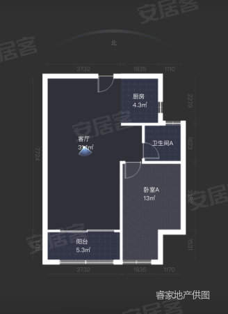 浙通名力桃花岛4室2厅2卫127.13㎡南北190万