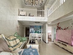 惠州大亚湾中心区惠亚医院旁顶楼复式4房，朝南视野开阔，拎包入住出租房源真实图片