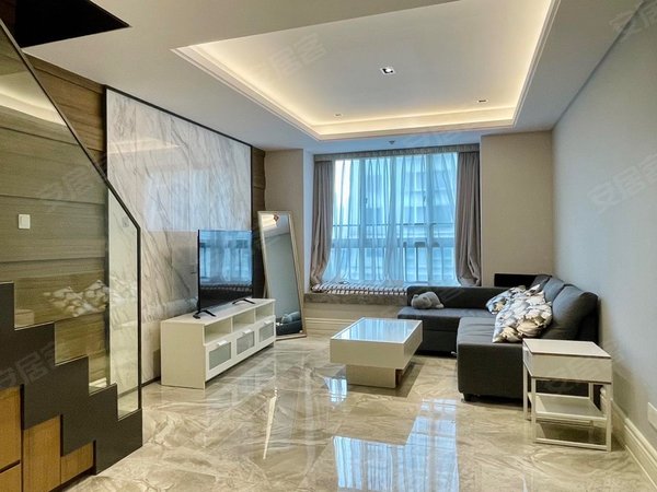 上海静安新客站苏河融景李佳琪同款复式2房 网红小区苏河融景 全屋