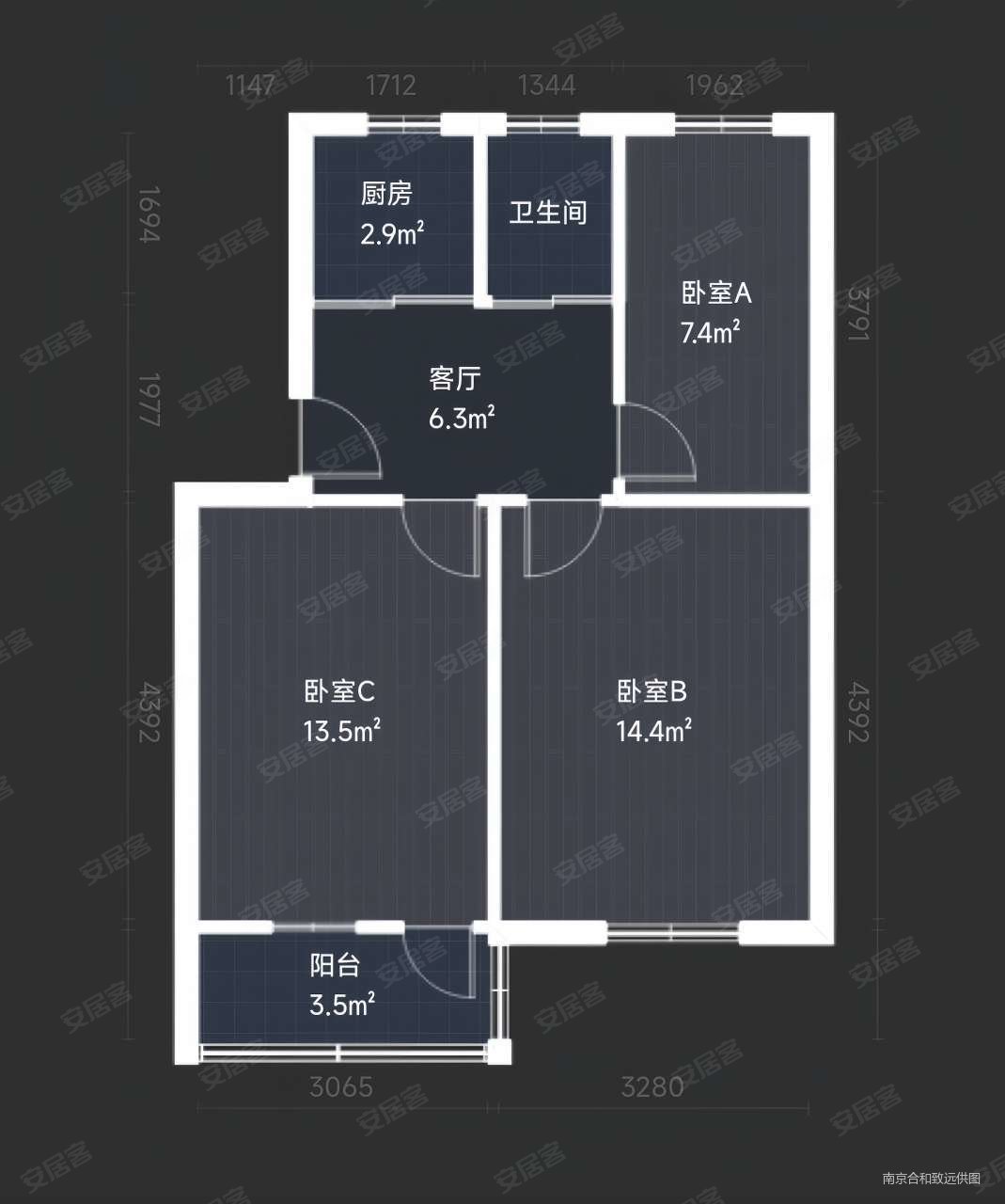 近地铁 南北通透 满五 居住密度低 医疗配套成熟 交通便利,南林一村