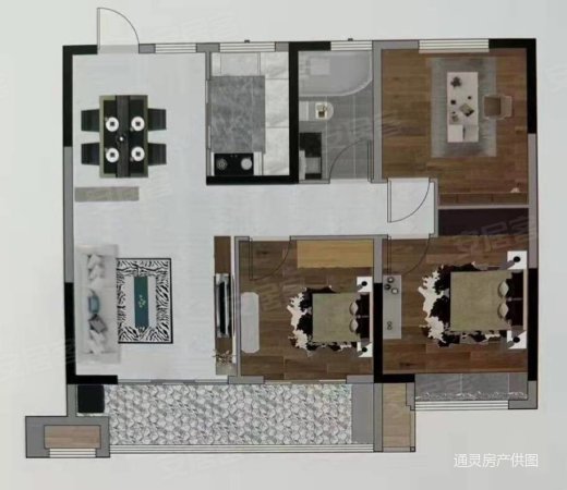 新怀家园西区3室2厅1卫98㎡南北40万