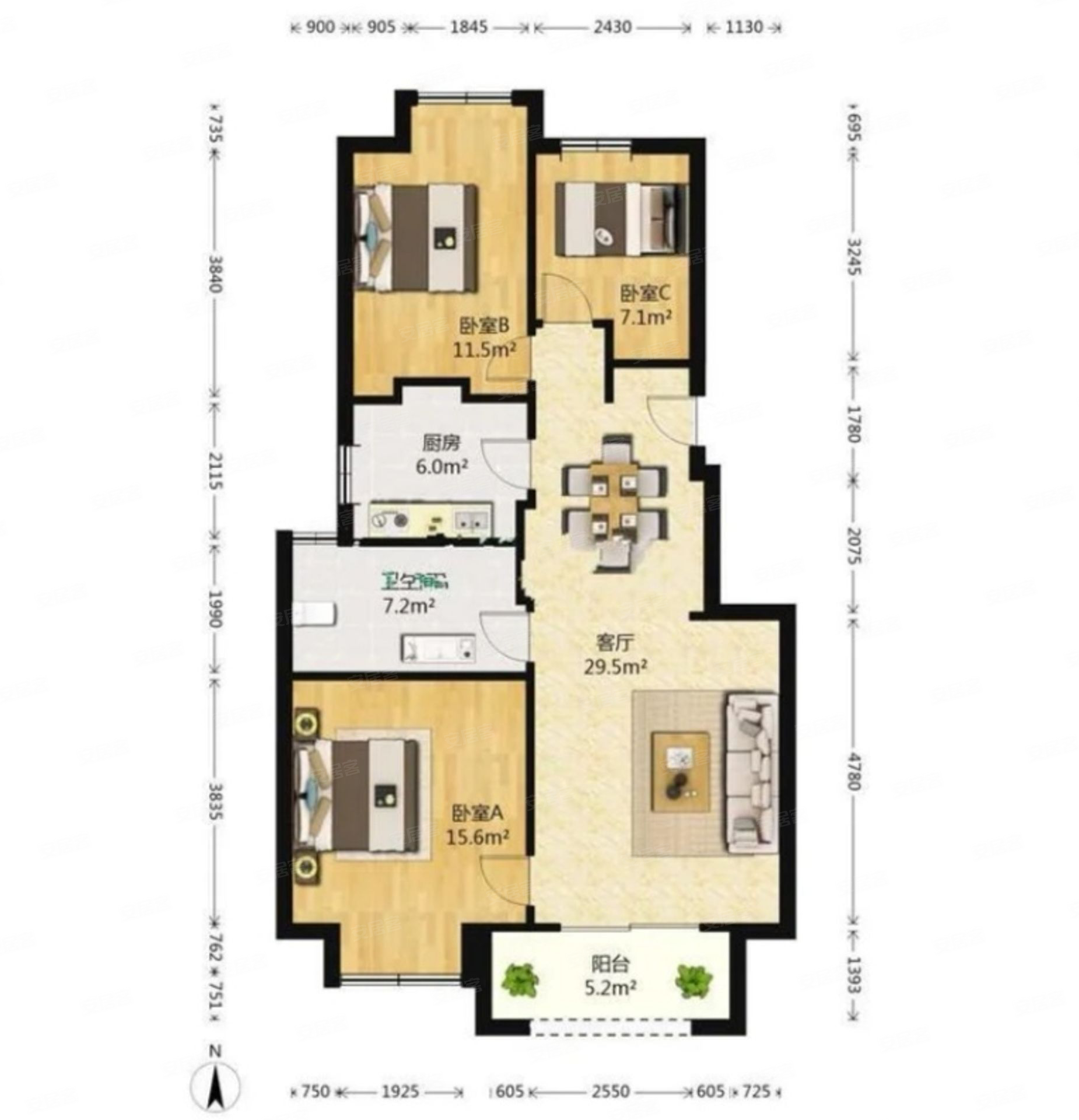 万科琥珀郡园公寓住宅
