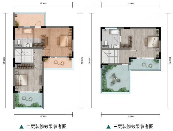 金地锦康湖山大境(别墅)3室2厅3卫129㎡南北135万