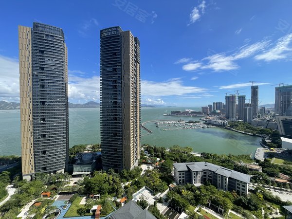 深圳南山蛇口双玺时光道海上世界双玺花园 397平豪装海景五房 朝南看