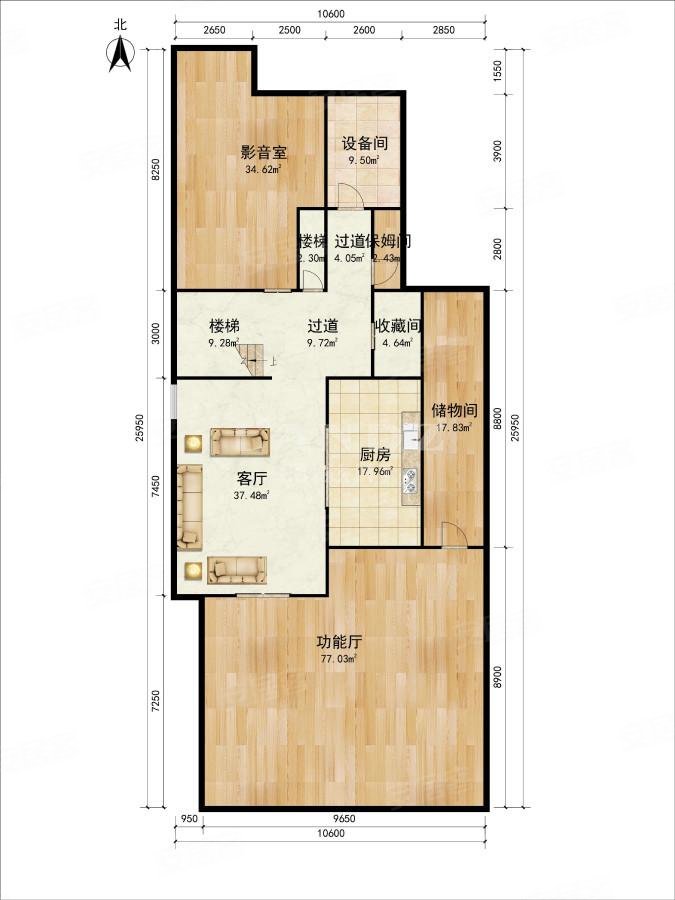 亚运新新家园(别墅)5室2厅6卫508.08㎡东5799万