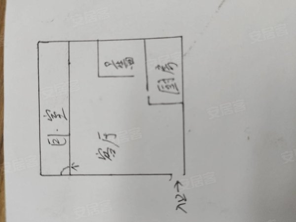 【多图】中央金座(西山,滇池路片区租房,南亚旁中央金座 一室一厅