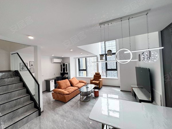 【多图】云尚天成,奥体中心租房,奥体复式天花板 云尚天成精装两室