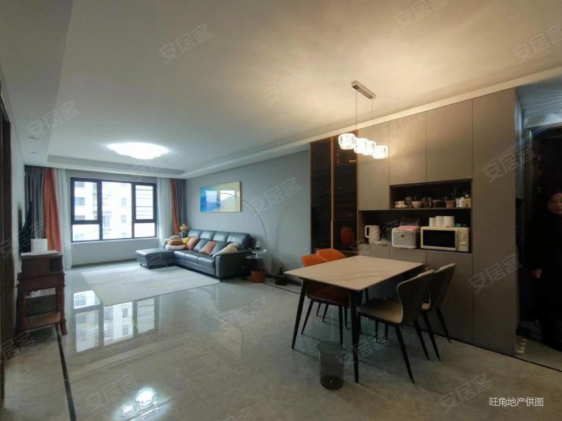 保利熙悦12891平电梯中间楼层3室2厅2卫五明户型