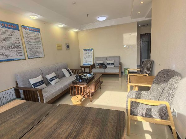 临沂兰山新闻大厦威特天元广场(商住楼)新闻大厦附近威特天元广场C座沿街开元上城87平南向带家具办工出租房源真实图片
