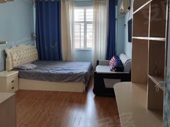 东平稻香街东平稻香儒原广场南名门公馆公寓 精装一室家具家电齐全,短租价格另议。出租房源真实图片