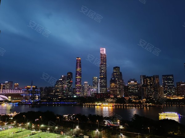 广州海珠广州塔珠江帝景苑珠江帝景 江景5房 全新未住过 就等你出租