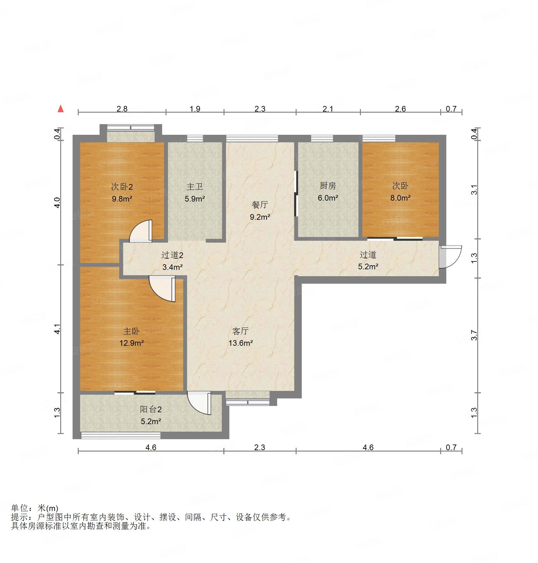 光谷理想城二手房,162万,3室2厅,1卫,100平米-武汉安居客