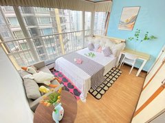 重庆江北观音桥国人屋的房子 拎包入住 可短租 配套齐全 下楼就是新壹街!!出租房源真实图片