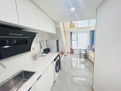 烟台牟平龙湖可租半年 紫云台loft 南向 1室1厅 配置齐全 干净整洁出租房源真实图片