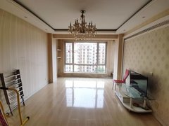 丹东振兴新城区新区绿城紫金园电梯中层85平1500包物业取暖二室南北通透出租房源真实图片