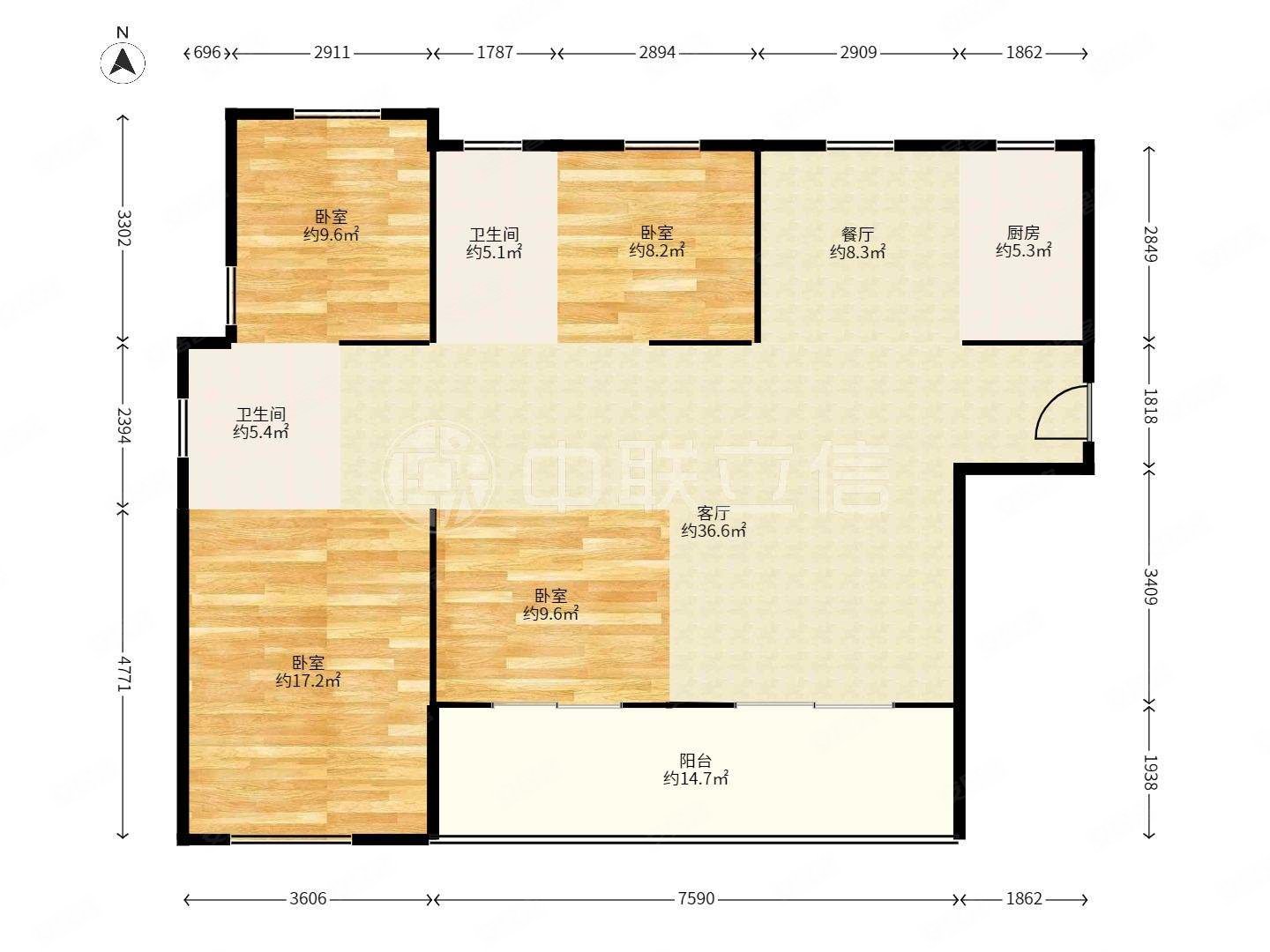 泰禾名城 校门口就是家 小区环境好 周边配套成熟 近首占夜市