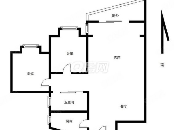【多图】缇香名苑,景田南租房,缇香名苑朝南两房,近耀华实验学校,直接