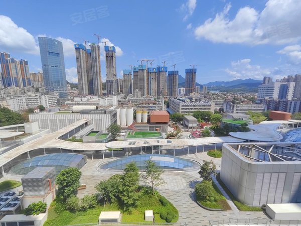 深圳罗湖布心粤海城粤海城55平复式三房 业主急租 想要笋房的看过来