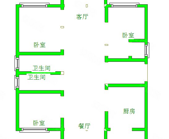 金华东阳东阳江北欧景花园A欧景花园大平层,欧式风格装修,出路非常好,带车位。出租房源真实图片