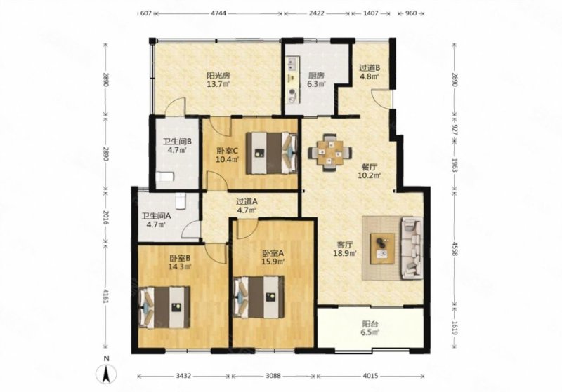 万悦城 精装修 拎包入住 诚意出售 看房提前预约