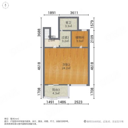 21世纪社区湖左岸5室2厅2卫158.11㎡南170万