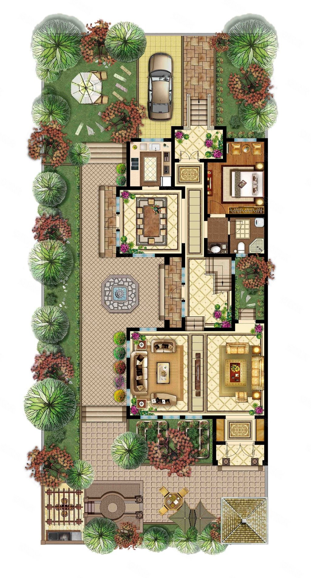 易辰江南大院中式别墅,国风传承,近地铁,底价出售